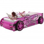 Pat Masina Roz GIRL RACER - Luxury Pink Bed din lemn MDF in forma de masina Deluxe High Gloss Pat Masina Roz GIRL RACER - Luxury Pink Bed din lemn MDF in forma de masina Deluxe High Gloss